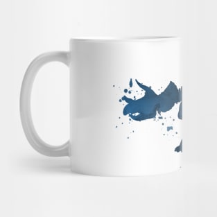 Triceratops skeleton Mug